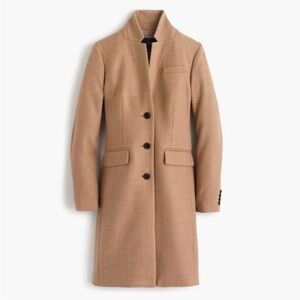 J.Crew Regent Coat in tan size 0